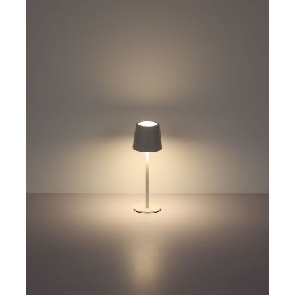 Globo - LED Вулична сенсорна настільна лампа з регулюванням яскравості LED/2W/5V 3000/4000/6000K 2200 mAh IP44 білий