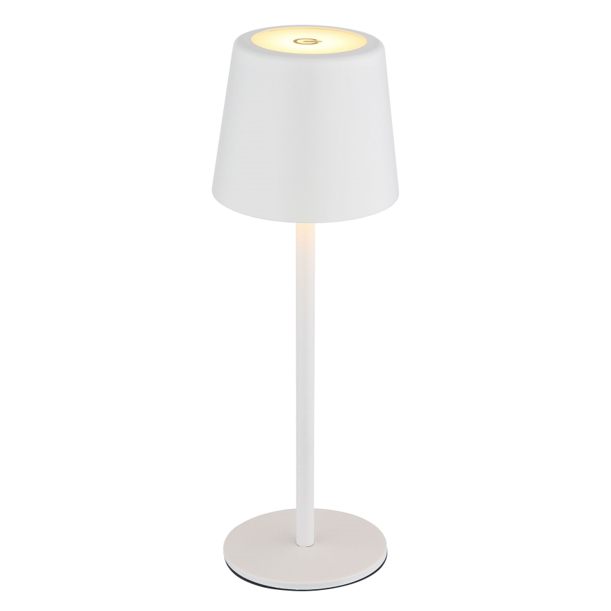 Globo - LED Вулична сенсорна настільна лампа з регулюванням яскравості LED/2W/5V 3000/4000/6000K 2200 mAh IP44 білий
