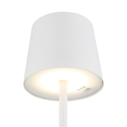 Globo - LED Вулична сенсорна настільна лампа з регулюванням яскравості LED/2W/5V 3000/4000/6000K 2200 mAh IP44 білий