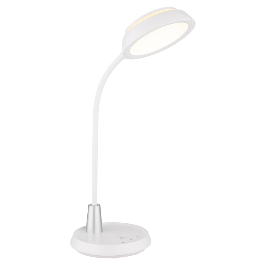Globo - LED Диммируемая сенсорная настольная лампа LED/12Вт/230В 3000/4000/6500К белая