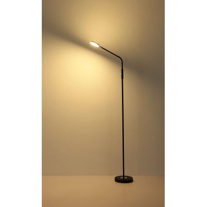 Globo - сенсорний підлоговий LED-світильник з регульованою яскравістю LED/6,5W/230V 2700/3350/4000K чорний
