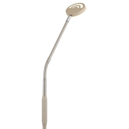 Globo - Диммируемая сенсорная светодиодная напольная лампа LED/6,5W/230V 2700/3350/4000K бежевая