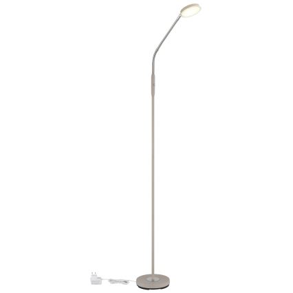 Globo - Диммируемая сенсорная светодиодная напольная лампа LED/6,5W/230V 2700/3350/4000K бежевая
