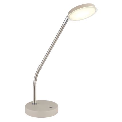 Globo - димована сенсорна настільна LED-лампа LED/6,5W/230V 2700/3350/4000K бежевого кольору