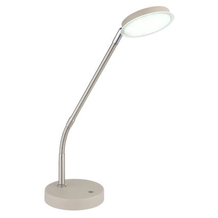 Globo - димована сенсорна настільна LED-лампа LED/6,5W/230V 2700/3350/4000K бежевого кольору