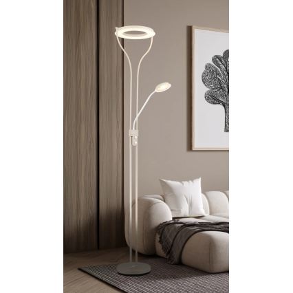 Globo - Диммируемая напольная светодиодная лампа LED/20W/230V + LED/4W 3000K