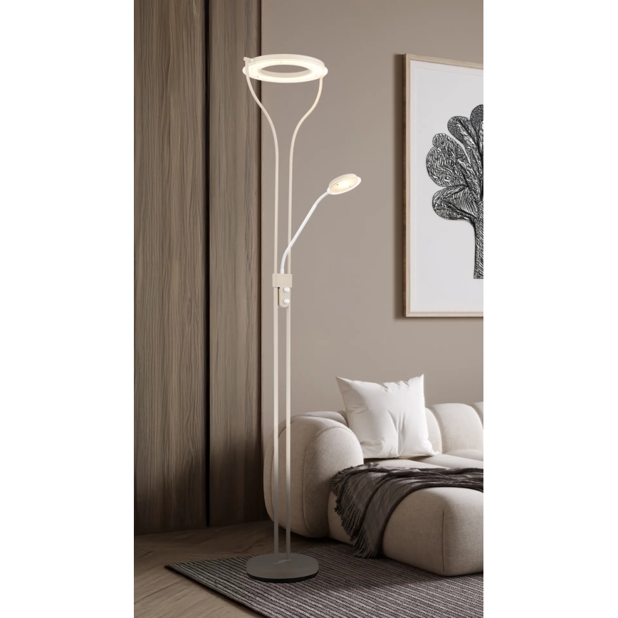 Globo - регульований LED-торшер LED/20W/230V + LED/4W 3000K
