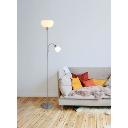 Globo - Напольная лампа 1xE27/40W/230V + 1xE14/25W