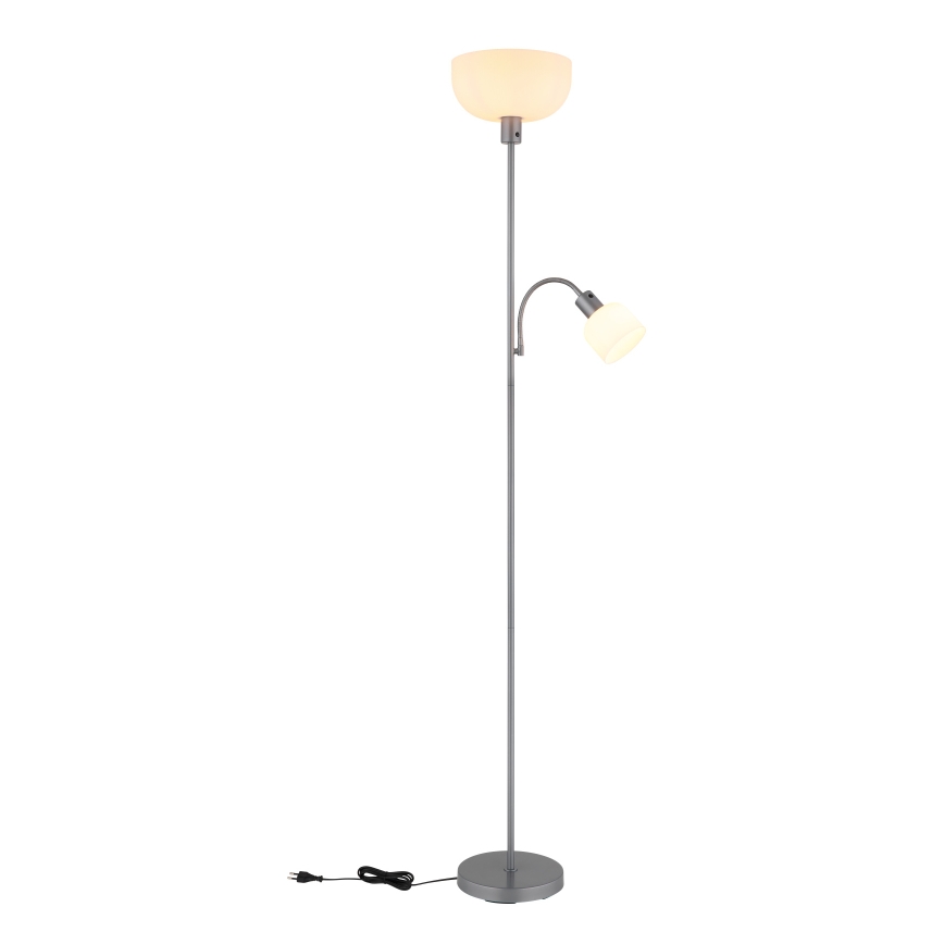 Globo - Напольная лампа 1xE27/40W/230V + 1xE14/25W