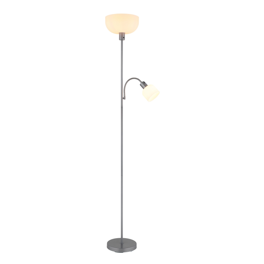 Globo - підлогова лампа 1xE27/40W/230V + 1xE14/25W