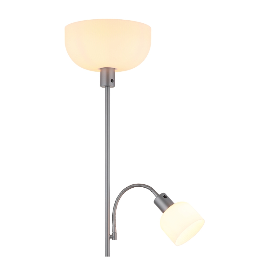 Globo - підлогова лампа 1xE27/40W/230V + 1xE14/25W