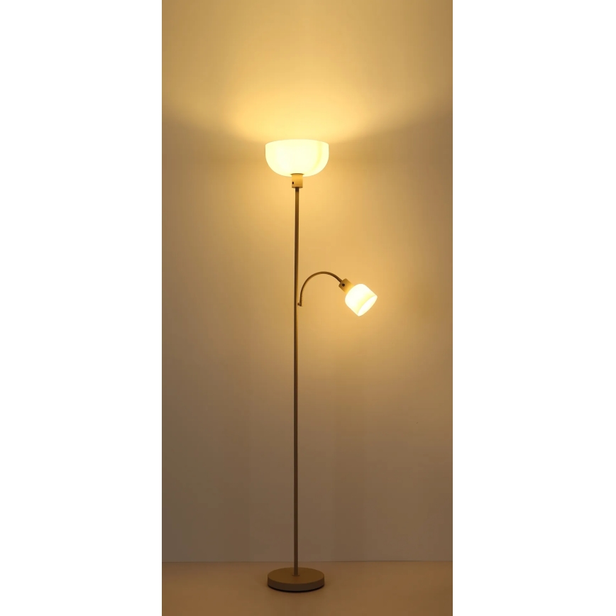 Globo - Підлогова лампа 1xE27/40W/230V + 1xE14/25W