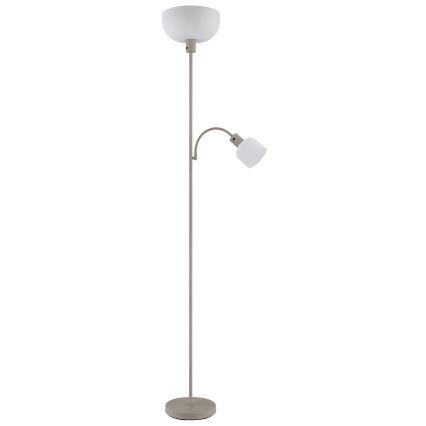 Globo - Напольный торшер 1xE27/40W/230V + 1xE14/25W