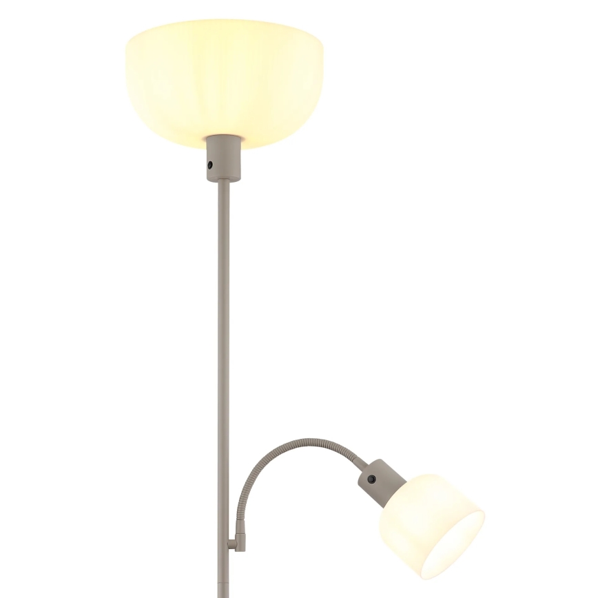 Globo - Напольный торшер 1xE27/40W/230V + 1xE14/25W