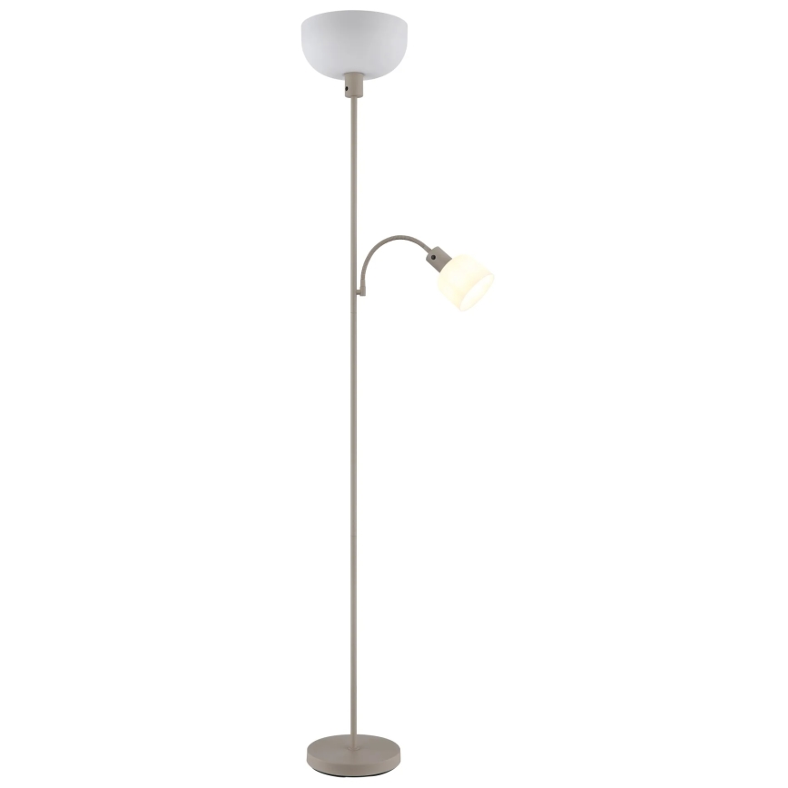 Globo - Напольный торшер 1xE27/40W/230V + 1xE14/25W