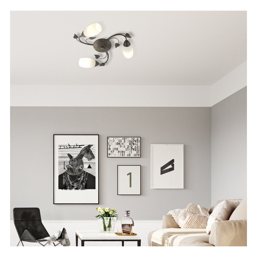 Globo - Припотолочная люстра 3xE14/40W/230V