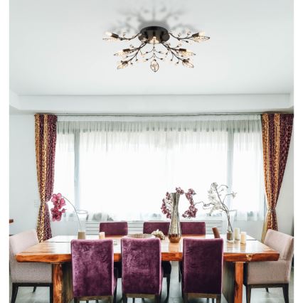 Globo - Потолочный светильник 8xG9/5W/230V, диаметр 76 см