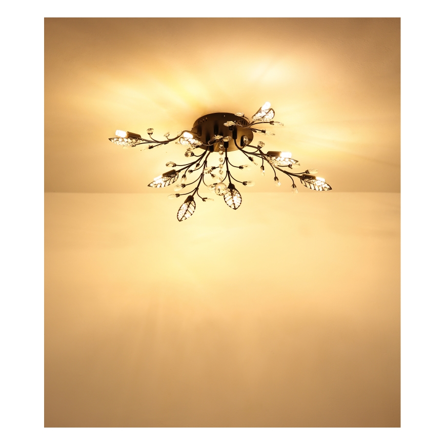 Globo - Стельовий світильник 8xG9/5W/230V діаметр 76 см