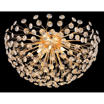 Globo - LED стельовий світильник 6xG9/3,5W/230V золотистий