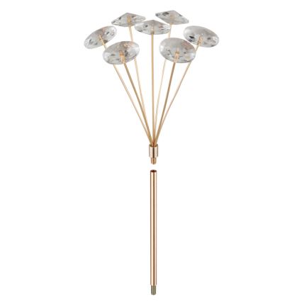 Globo - LED стельовий світильник 6xG9/3,5W/230V золотистий