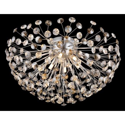 Globo - Стельовий LED світильник 6xG9/3,5W/230V діаметр 60 см глянцевий хром