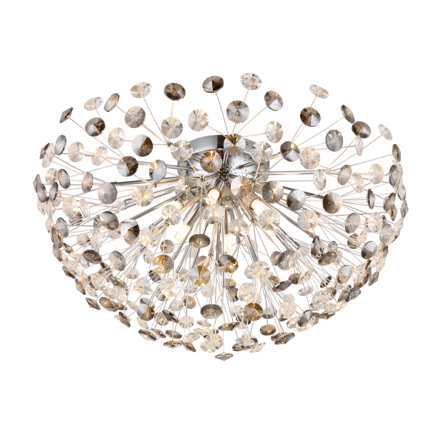 Globo - Стельовий LED світильник 6xG9/3,5W/230V діаметр 60 см глянцевий хром