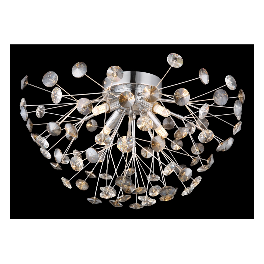 Globo - Стельовий LED світильник 4xG9/3,5W/230V діаметр 45 см глянцевий хром
