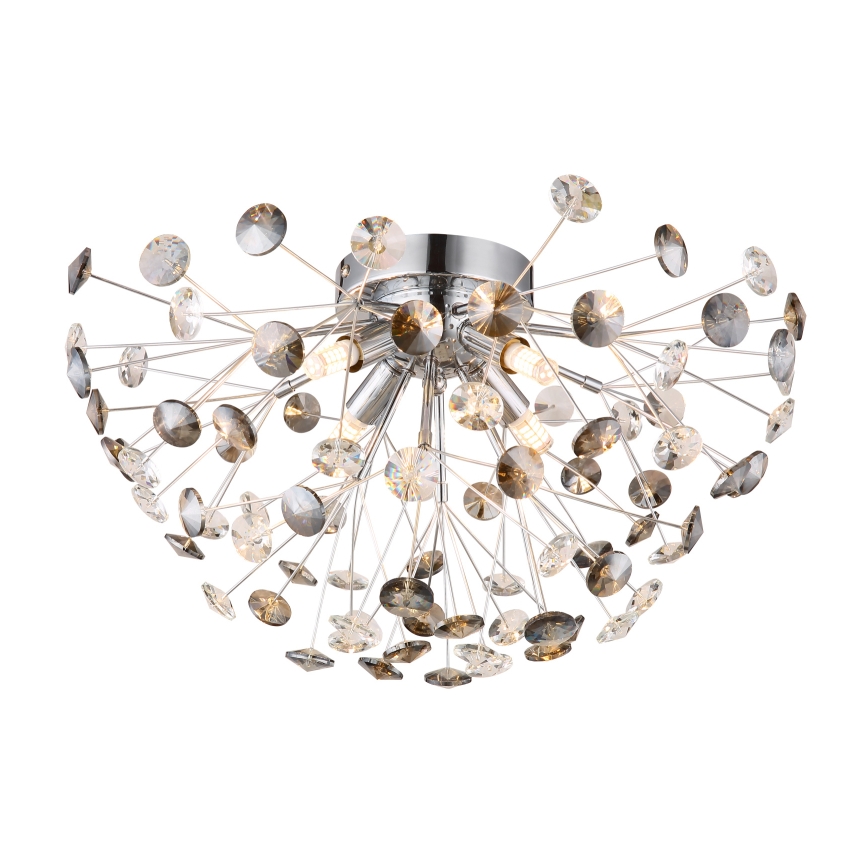 Globo - Стельовий LED світильник 4xG9/3,5W/230V діаметр 45 см глянцевий хром