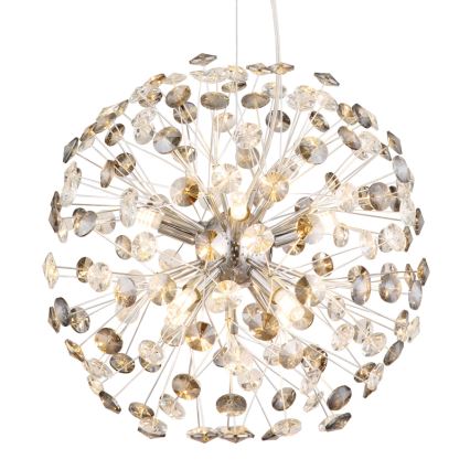 Globo - LED-люстра на тросе 8xG9/3,5W/230V, полированный хром