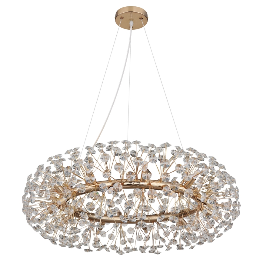 Globo - Кришталева підвісна LED люстра 20xG9/3,5W/230V