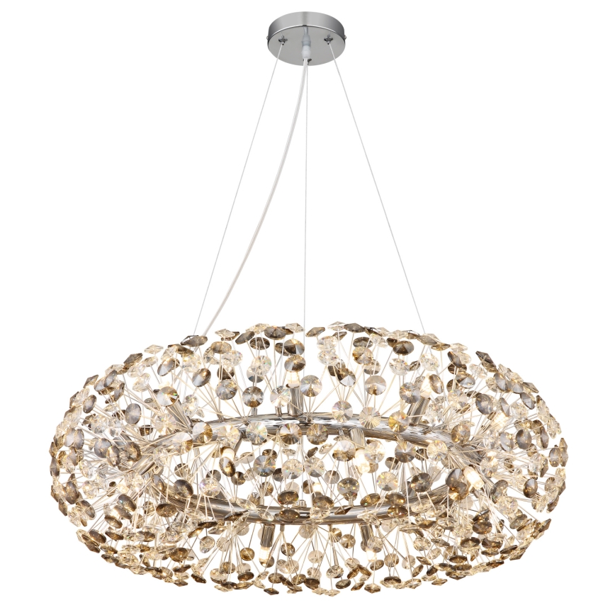Globo - LED кришталева люстра на тросі 20xG9/3,5W/230V