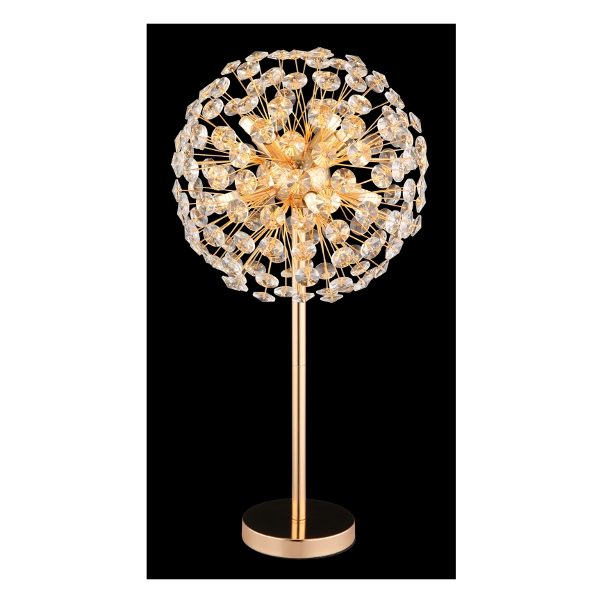Globo - Светодиодная настольная лампа 8xG9/3,5W/230V золотистый