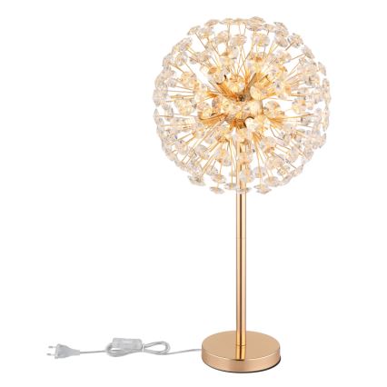 Globo - Светодиодная настольная лампа 8xG9/3,5W/230V золотистый