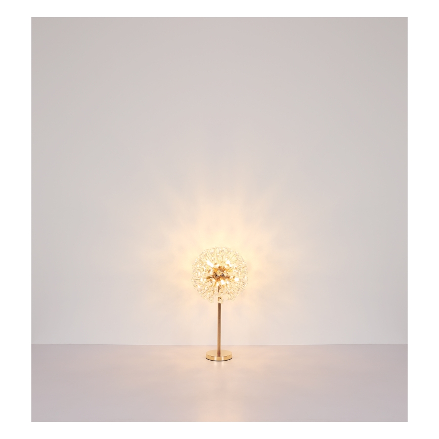 Globo - Светодиодная настольная лампа 8xG9/3,5W/230V золотистый