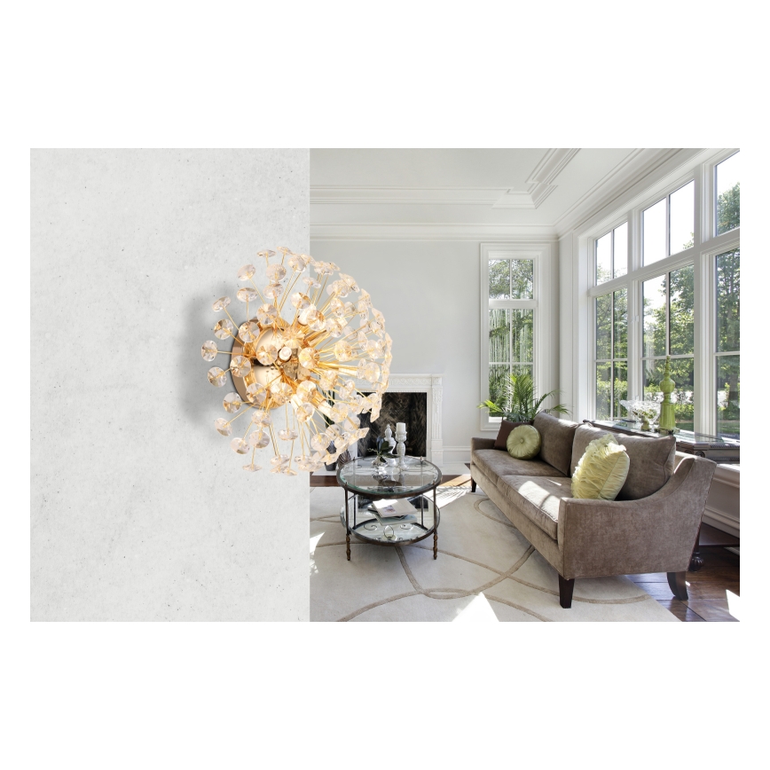 Globo - LED Nastенный светильник 6xG9/3,5W/230V золотой