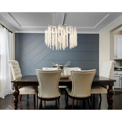 Глобо - ЛЕД люстра на тросі 6xG9/8W/230V