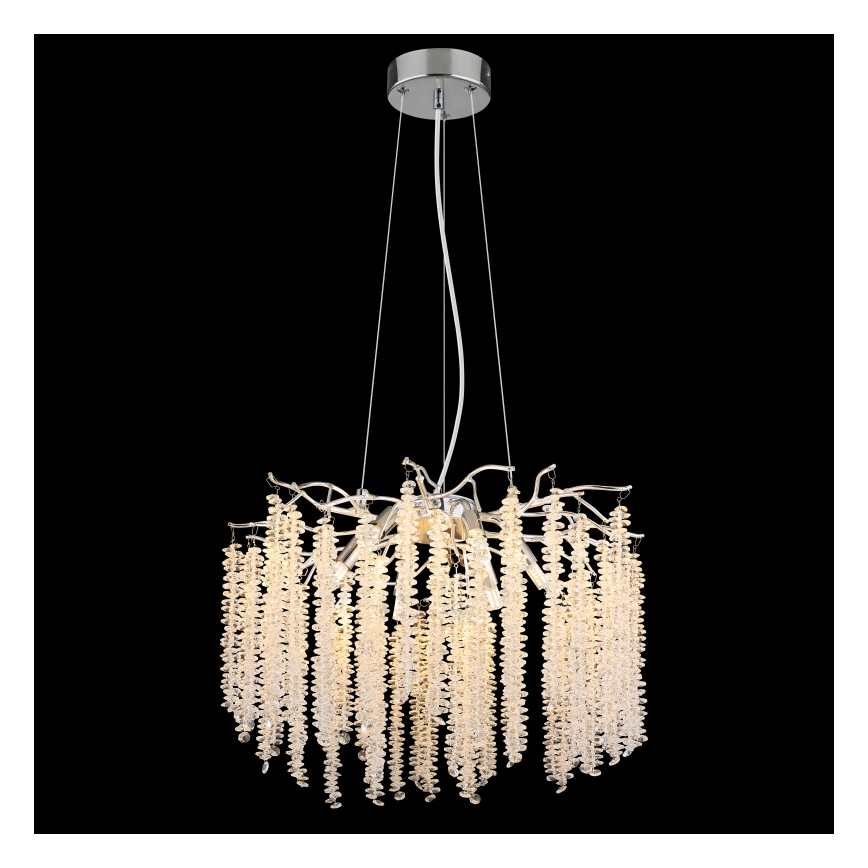 Глобо - ЛЕД люстра на тросі 6xG9/8W/230V