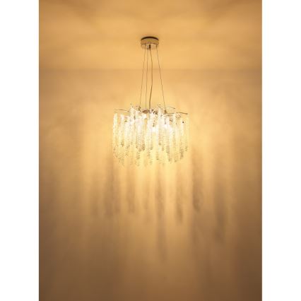 Глобо - ЛЕД люстра на тросі 6xG9/8W/230V