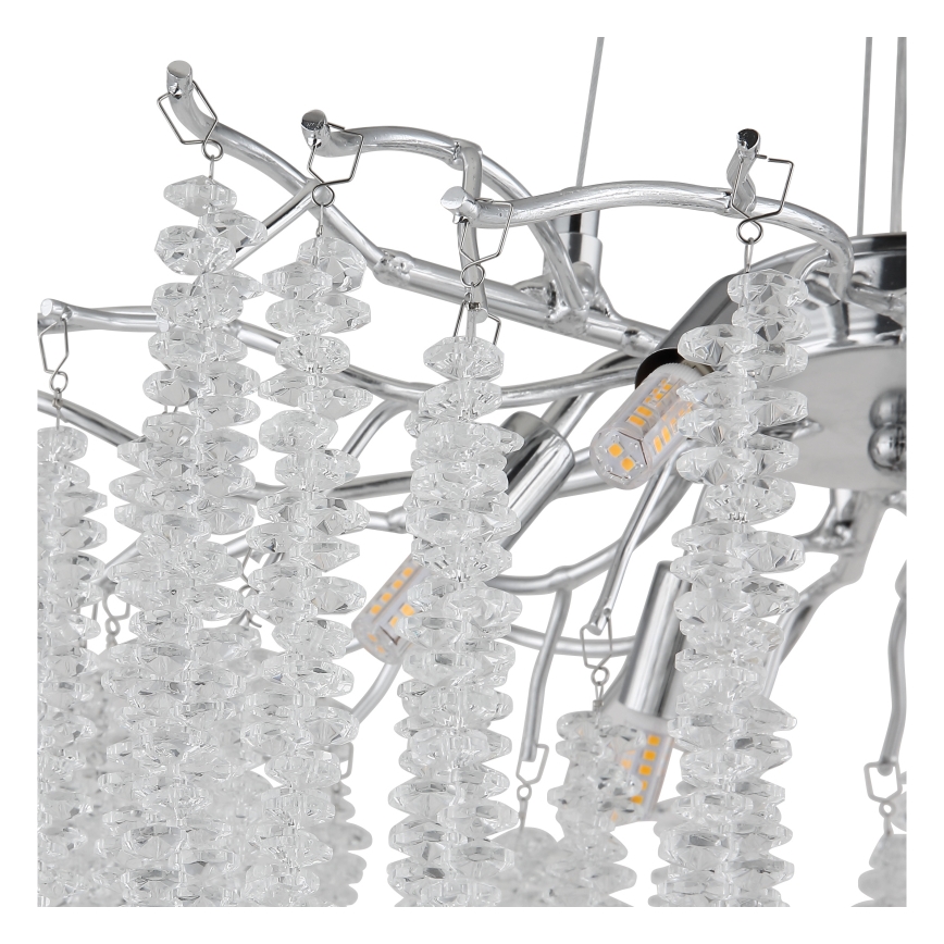 Глобо - ЛЕД люстра на тросі 6xG9/8W/230V