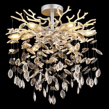 Globo - Люстра на штанге 6xE14/40W/230V серебристая