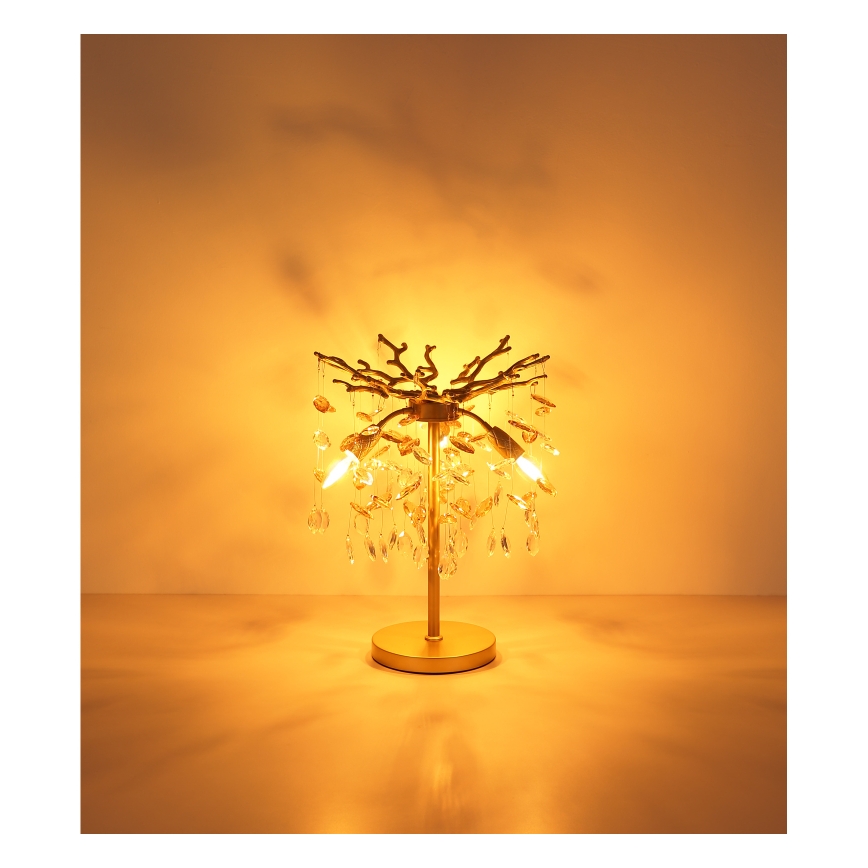 Globo - настільна лампа 3xE14/40W/230V, золота