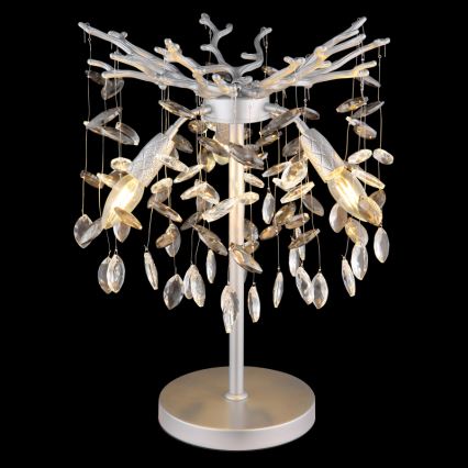 Globo - Настольная лампа 3xE14/40W/230V серебристая