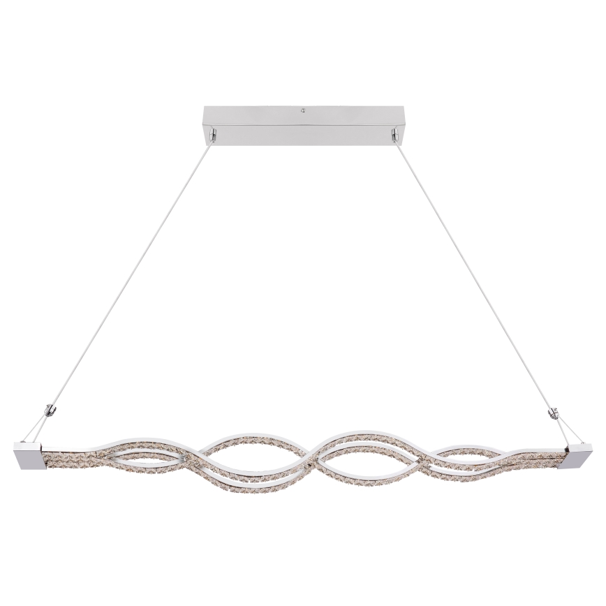 Globo 67109-30 - Светодиодная подвесная люстра с регулированием яркости PILLA 1xLED/30W/230V + дистанционное управление