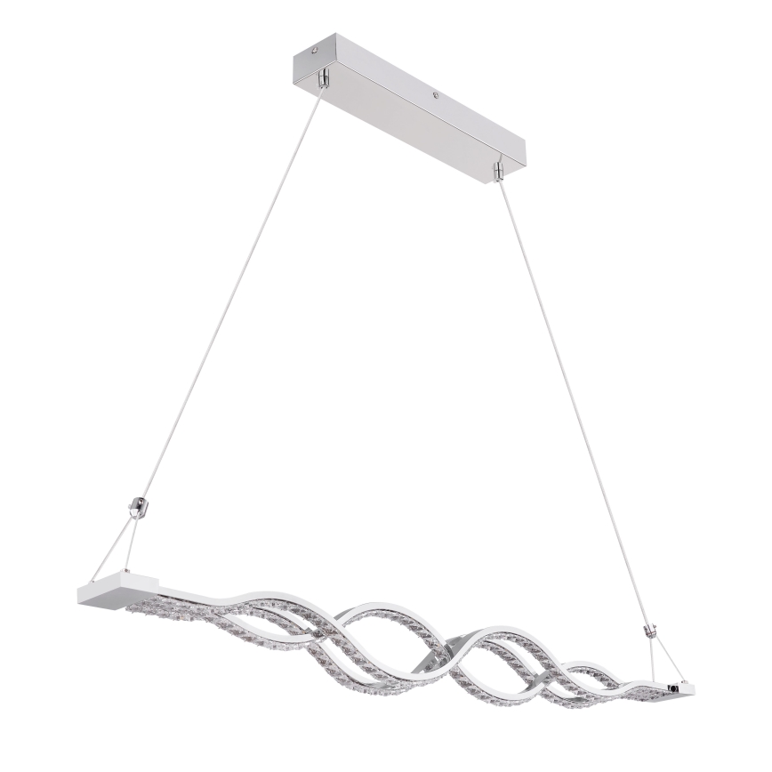 Globo - Світлодіодна підвісна люстра з регульованою яскравістю 1xLED/30W/230V + дистанційне керування