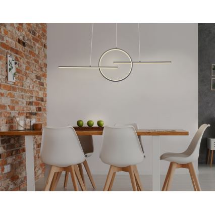 Globo - Светодиодная подвесная люстра с регулированием яркости LED/50W/230V + дистанционное управление