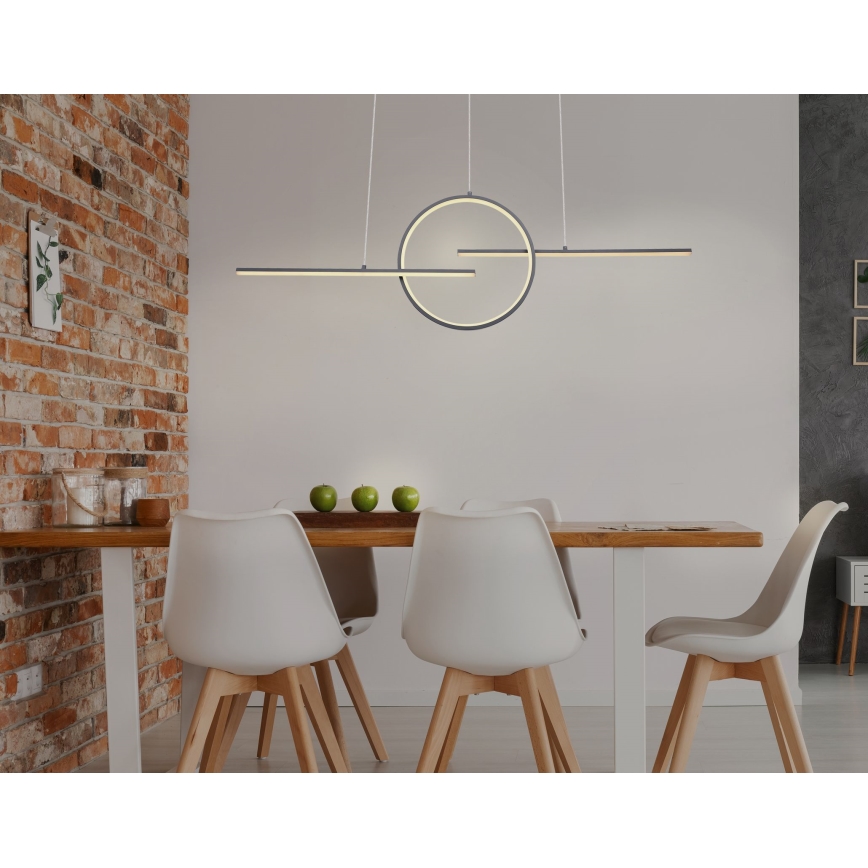 Globo - Светодиодная подвесная люстра с регулированием яркости LED/50W/230V + дистанционное управление