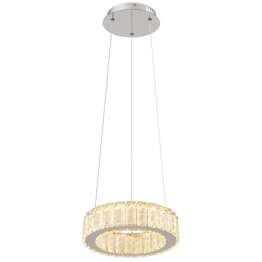 Globo - Светодиодная подвесная люстра с регулированием яркости LED/30W/230V 2700-6000K диаметр 30 см + дистанционное управление