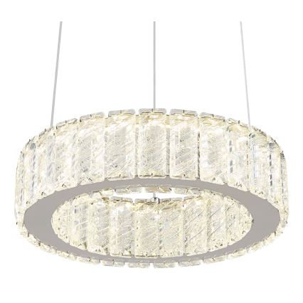 Globo - Светодиодная подвесная люстра с регулированием яркости LED/30W/230V 2700-6000K диаметр 30 см + дистанционное управление