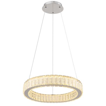 Globo - Светодиодная подвесная люстра с регулированием яркости LED/50W/230V 2700-6000K диаметр 50 см + дистанционное управление