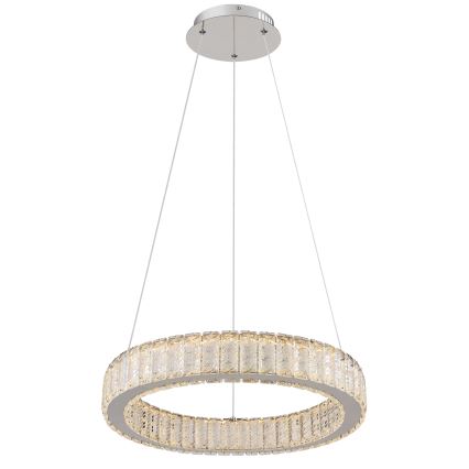 Globo - Светодиодная подвесная люстра с регулированием яркости LED/50W/230V 2700-6000K диаметр 50 см + дистанционное управление